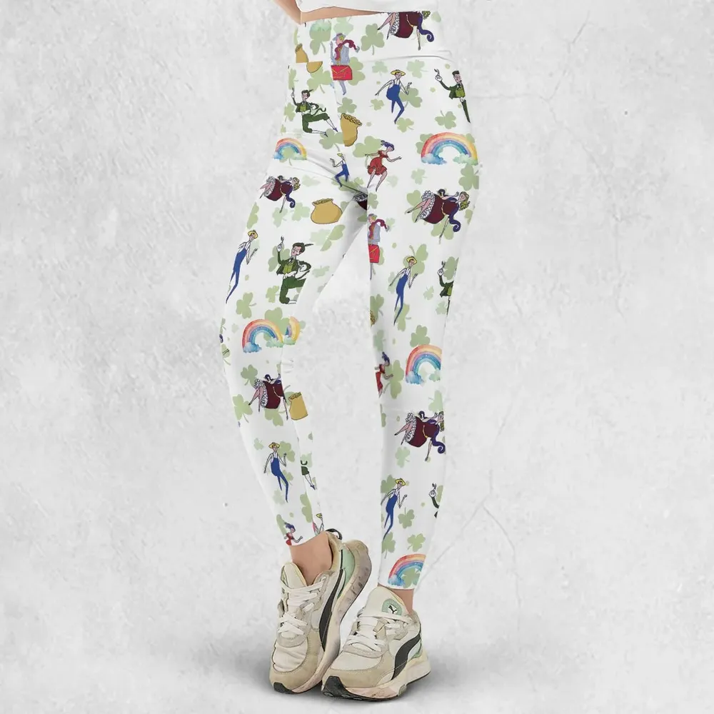 Irish Movie Finian’s Rainbow Characters Legging - 2