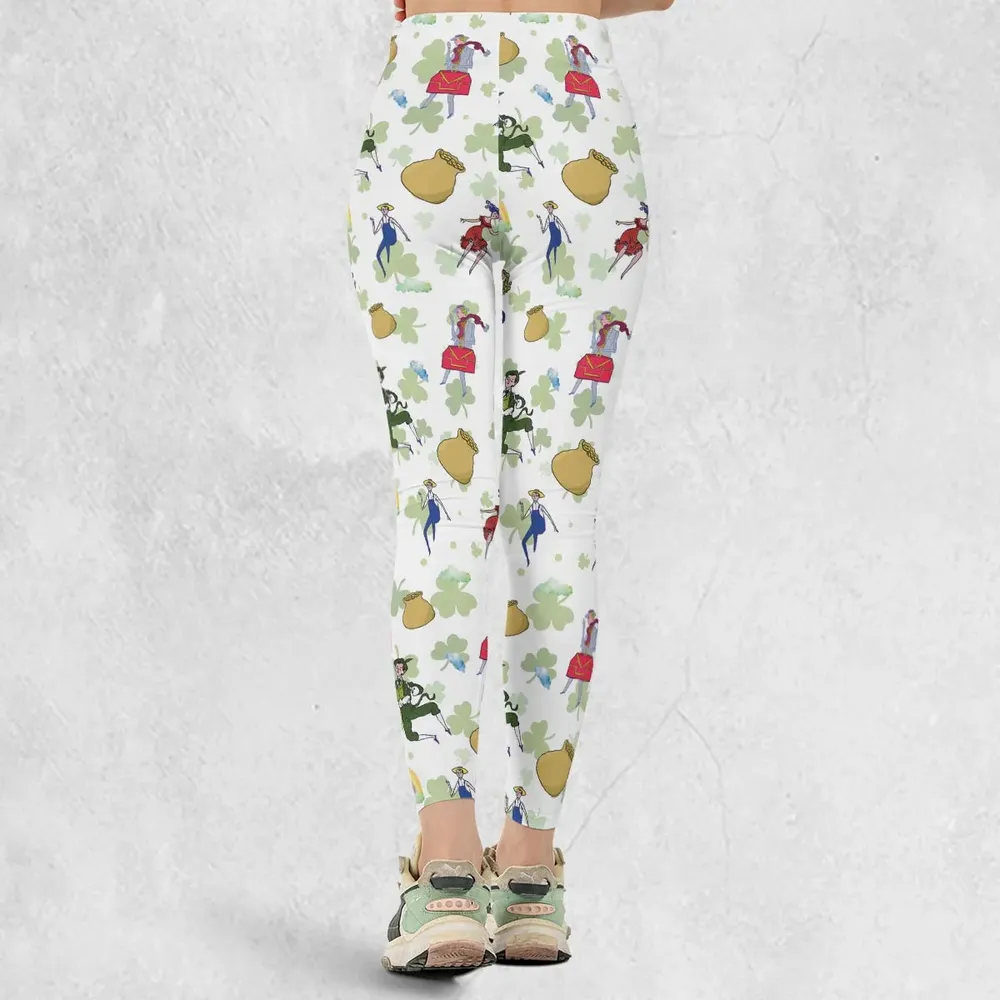 Irish Movie Finian’s Rainbow Characters Legging - 3