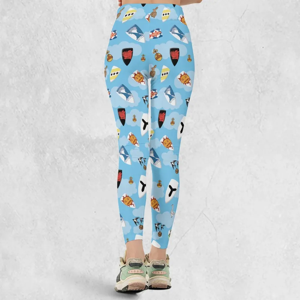 Coat Of Arms Monty Python and the Holy Grail Legging - 3