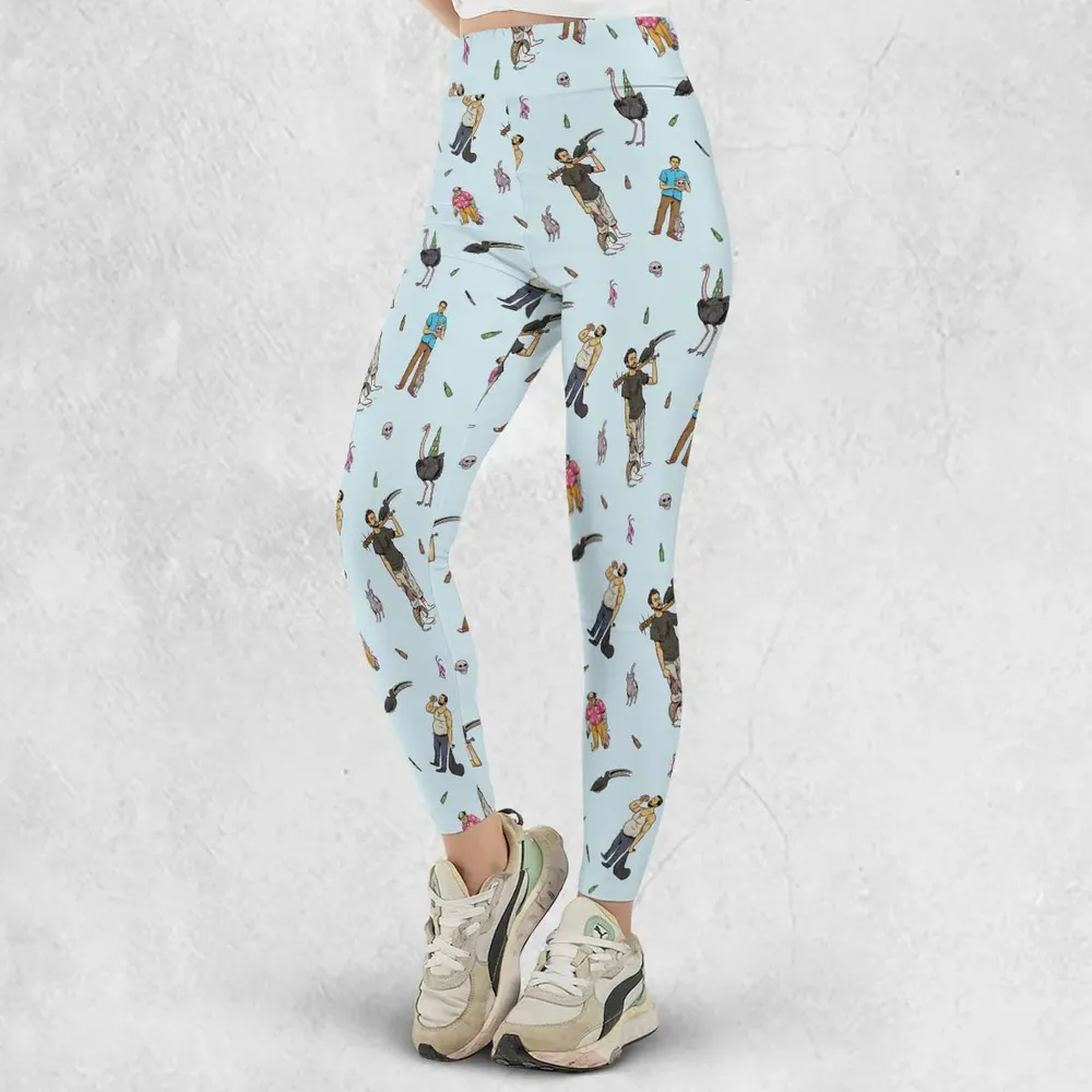 Count Duckula Characters Legging - 2
