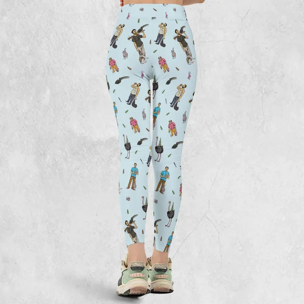 Count Duckula Characters Legging - 3