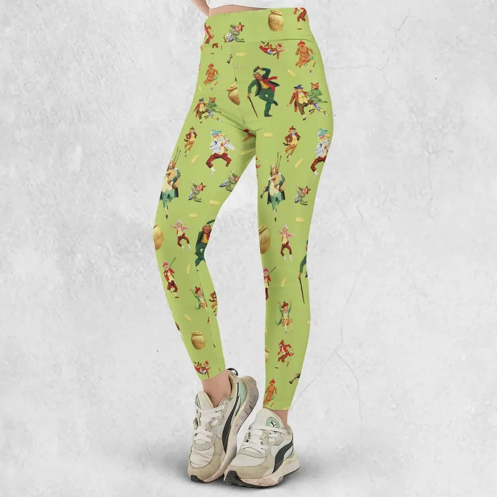 Irish Movie Darby O'Gill Characters Legging - 2
