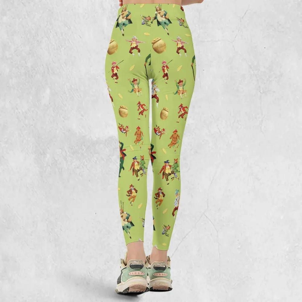 Irish Movie Darby O'Gill Characters Legging - 3
