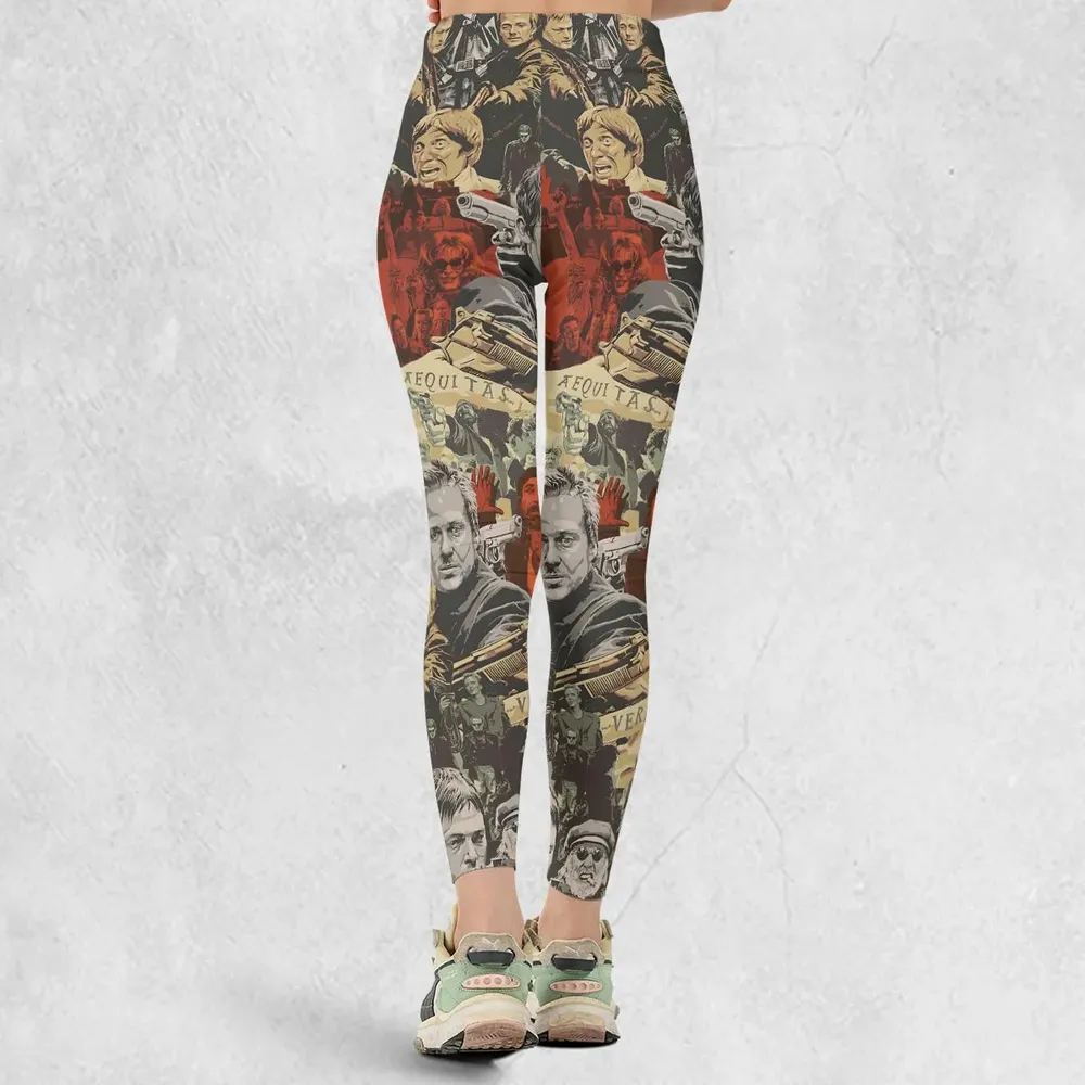 Retro 90s Action Film The Boondock Saints Legging - 3