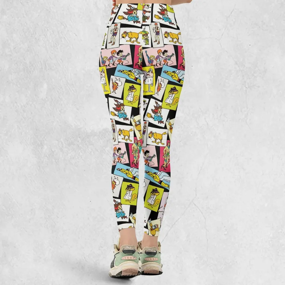 Back To The Day Old Cartoon Shows Legging - 3