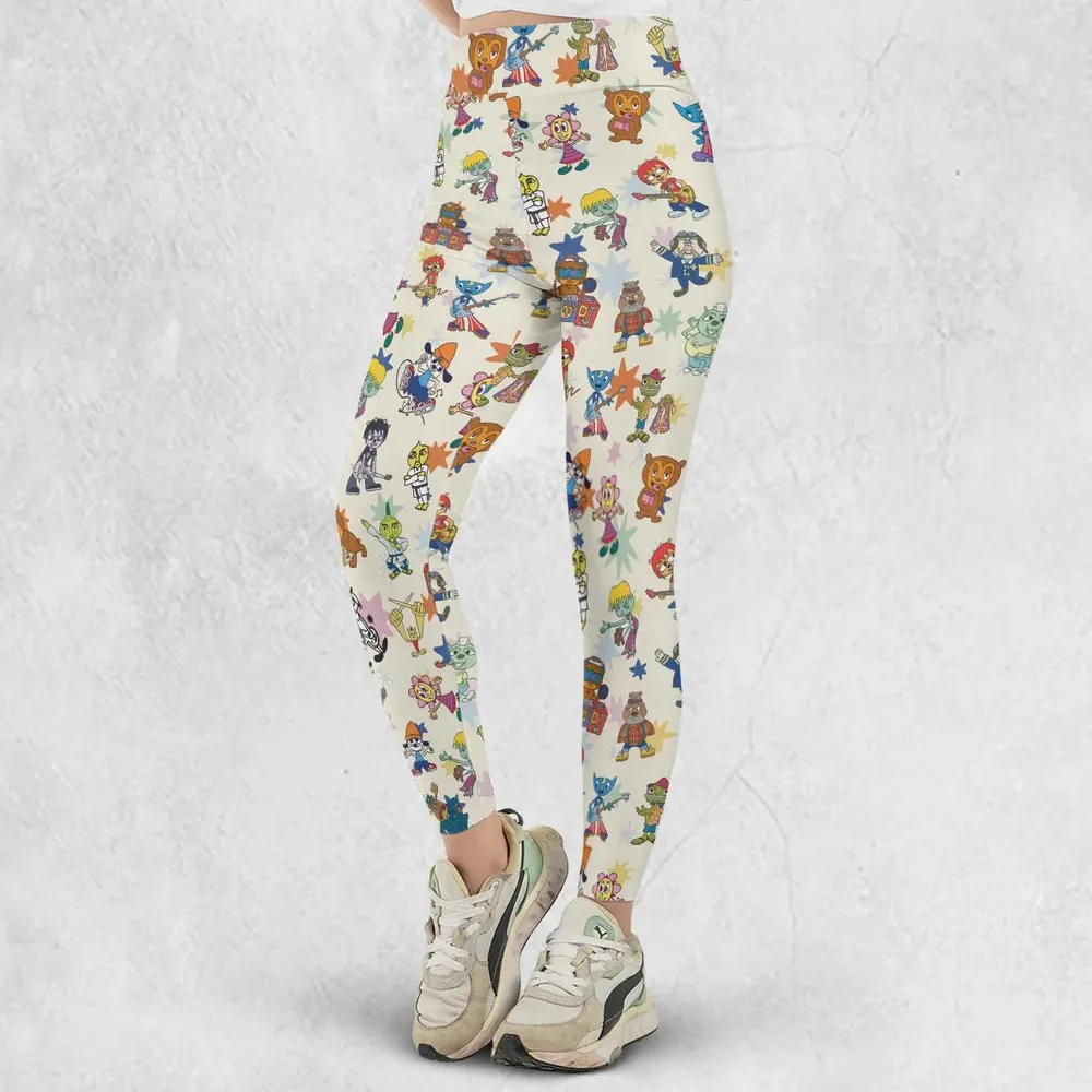 Parappa the Rapper Characters Legging - 2