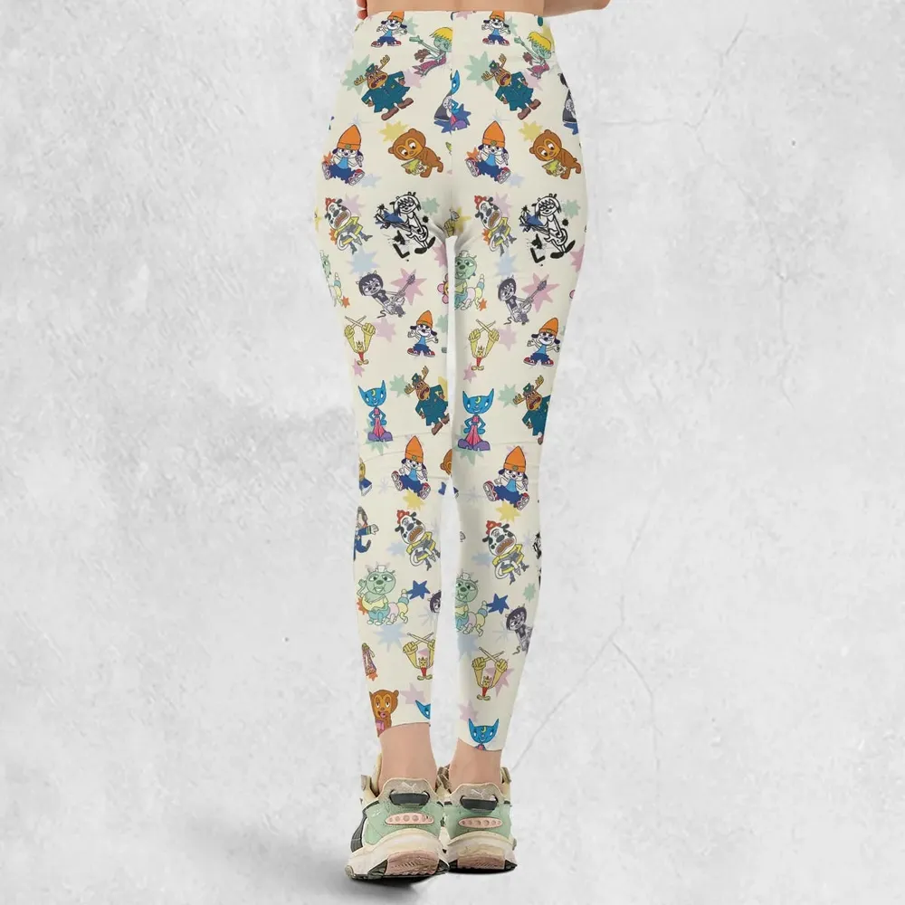 Parappa the Rapper Characters Legging - 3