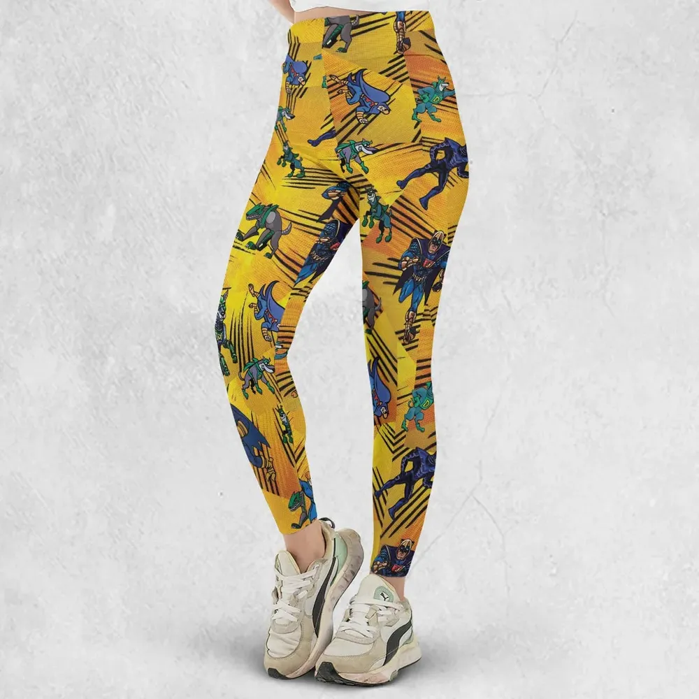 Blue Falcon and Dynomutt Legging - 2