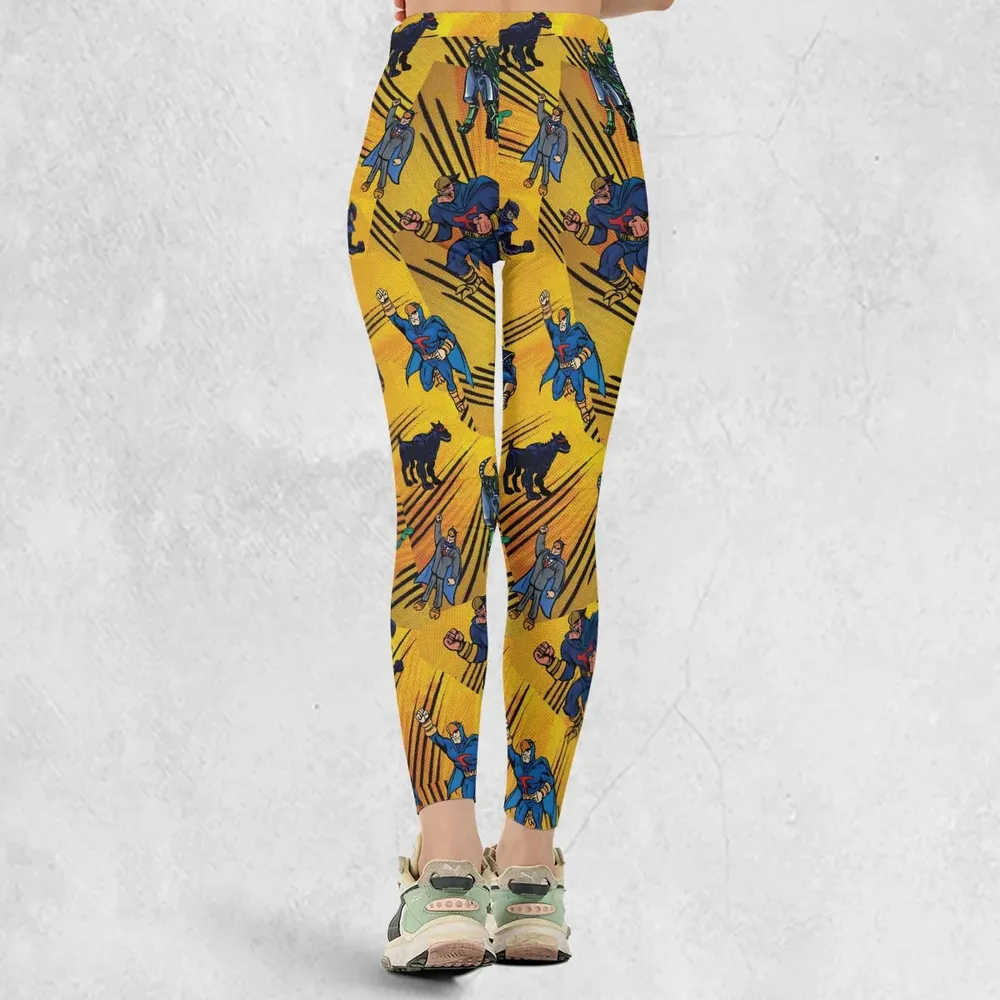 Blue Falcon and Dynomutt Legging - 3