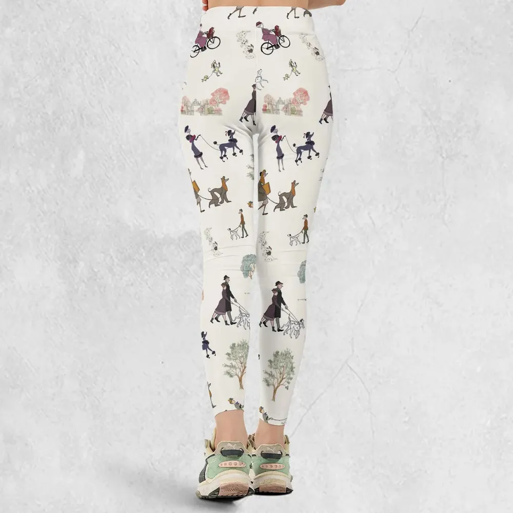 Dog Walking Look Alikes 101 Dalmations Legging - 3