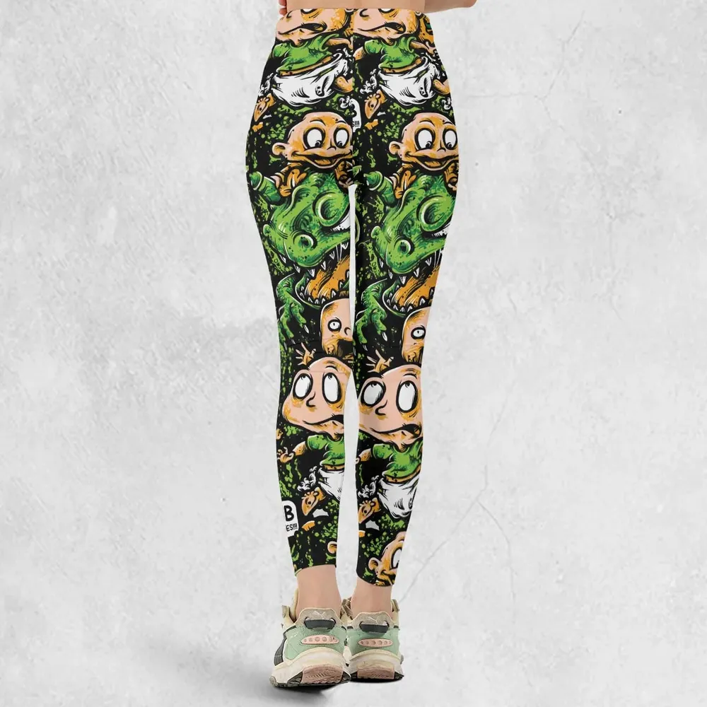 Old Skool Saturday Morning Rugrats Legging - 3