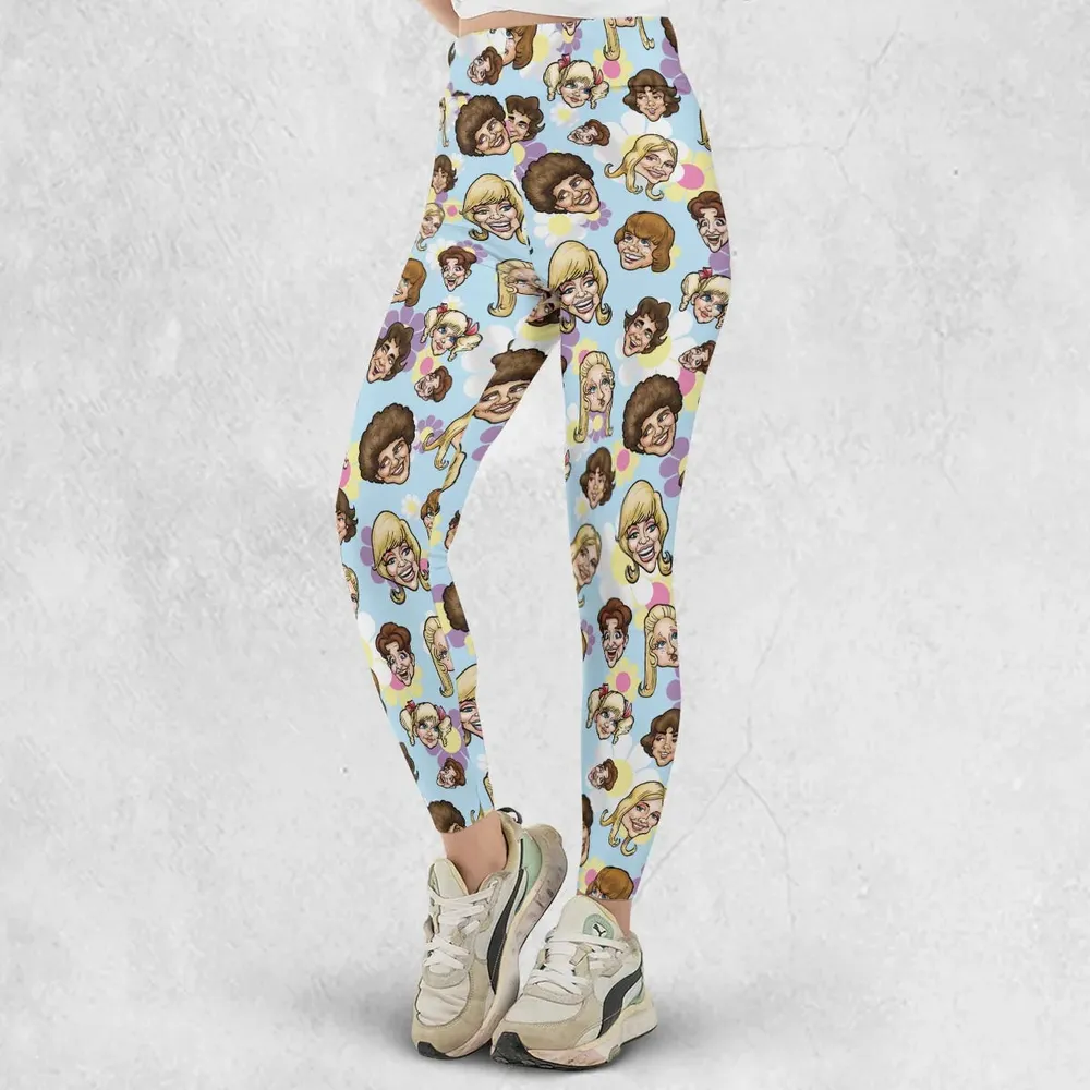 Retro TV The Brady Bunch Characters Legging - 2