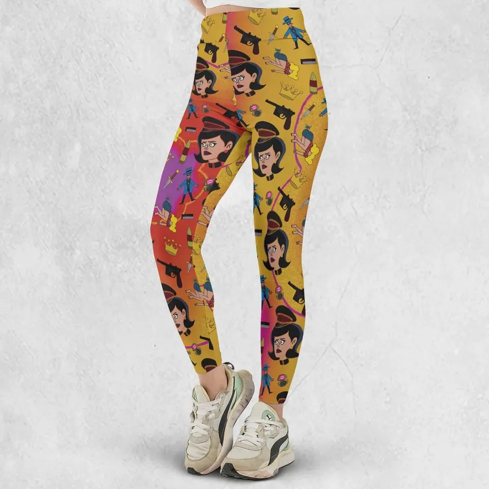 Dr. Girlfriend The Venture Bros Legging - 2