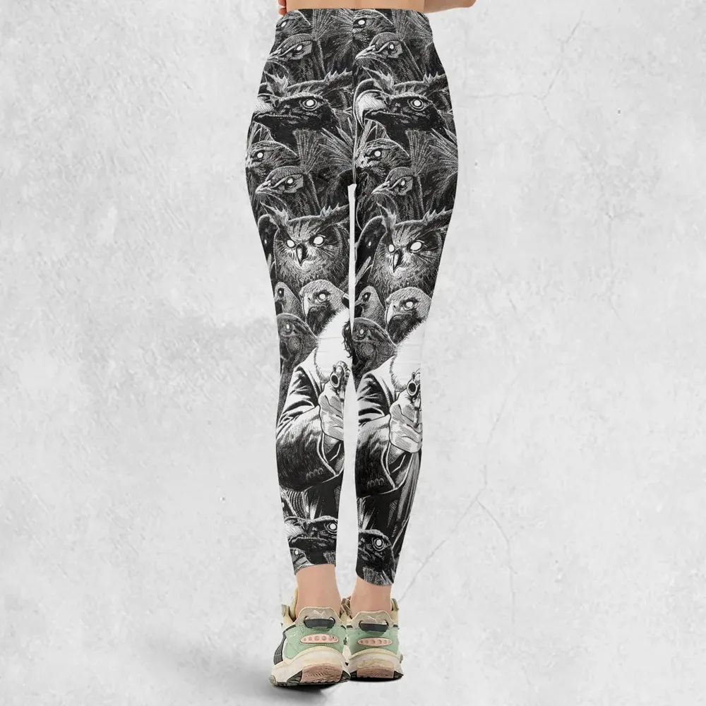 Umbrellas to Underworld Penguin Legging - 3