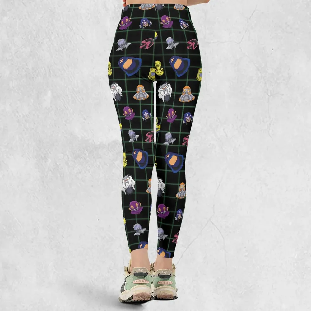 Retro 80s M.A.S.K Cartoon Legging - 3