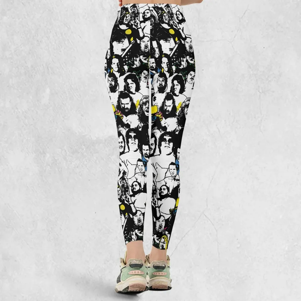 Iconic faces Royal Rumble Legging - 3