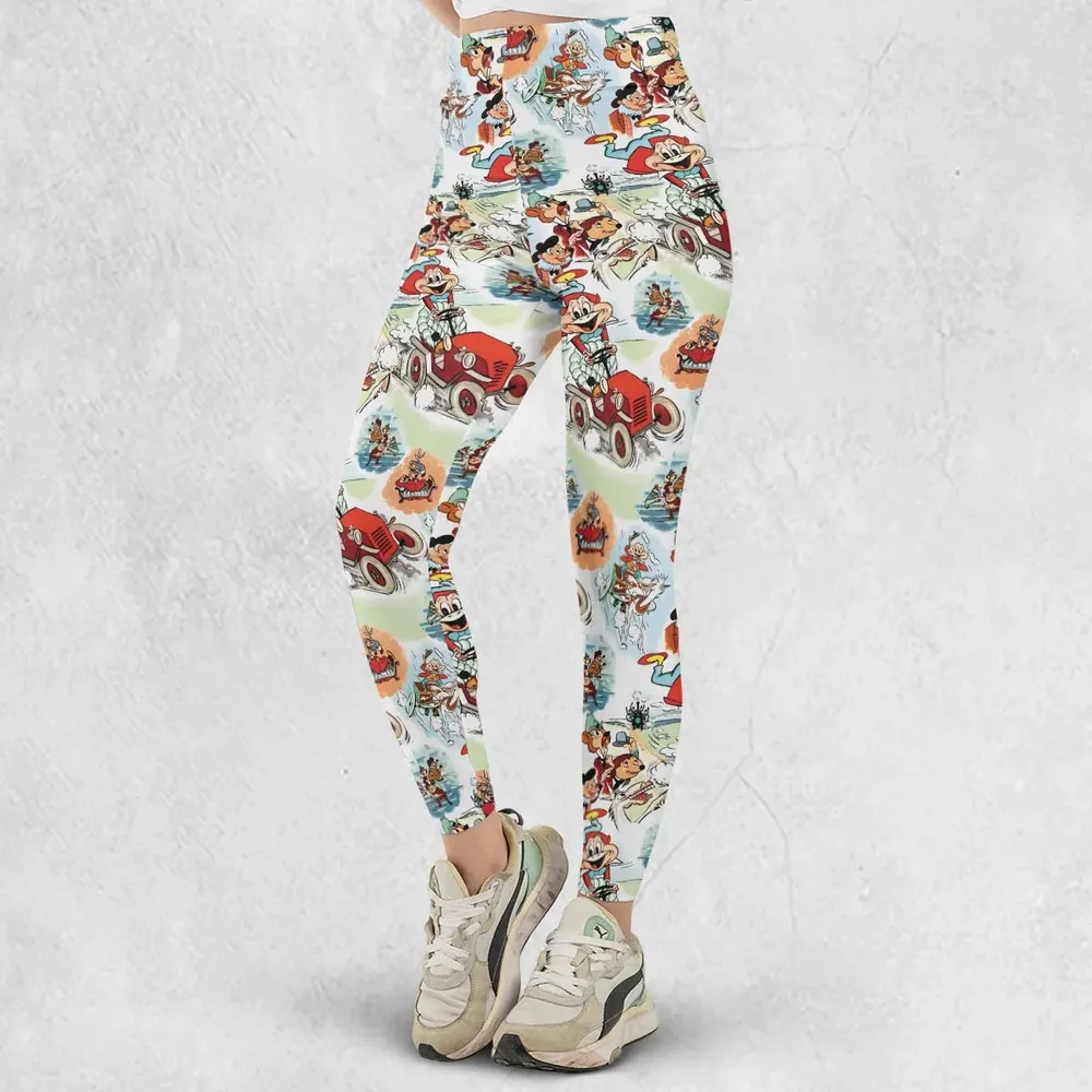 Wind in the Willows Characters Legging - 2