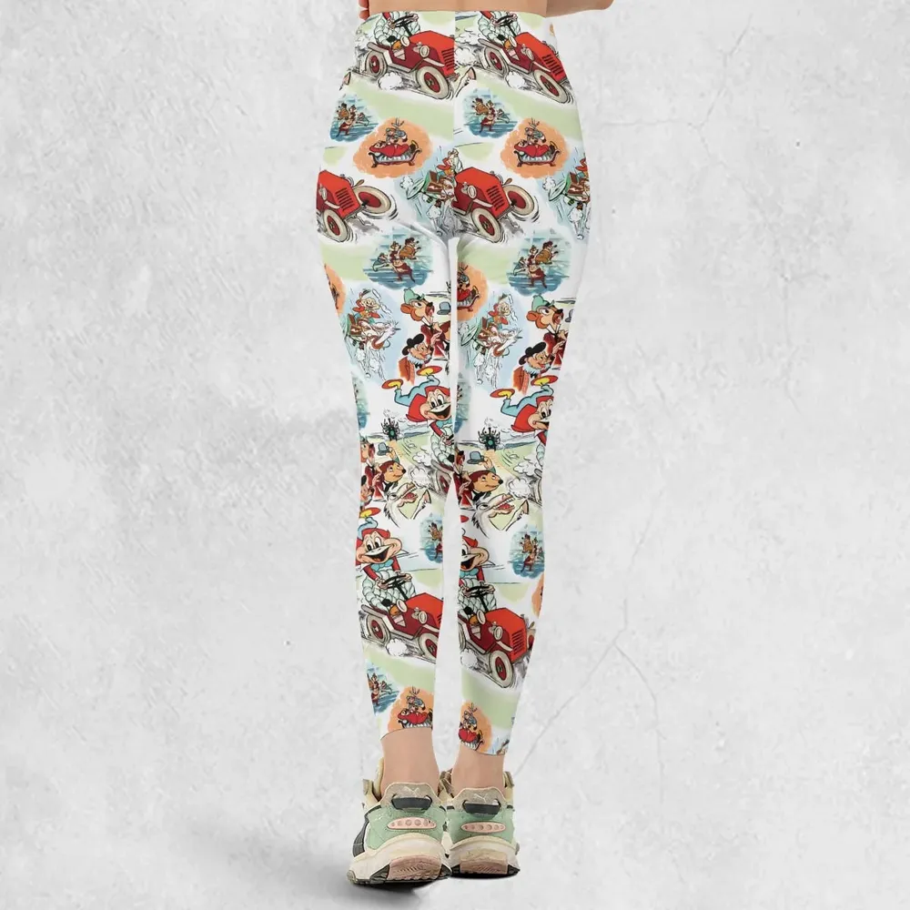 Wind in the Willows Characters Legging - 3
