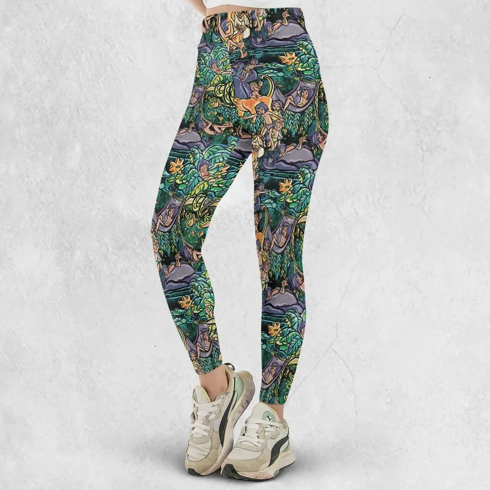 Best Friends Forever Mowgli and Baloo The Jungle Book Legging - 2