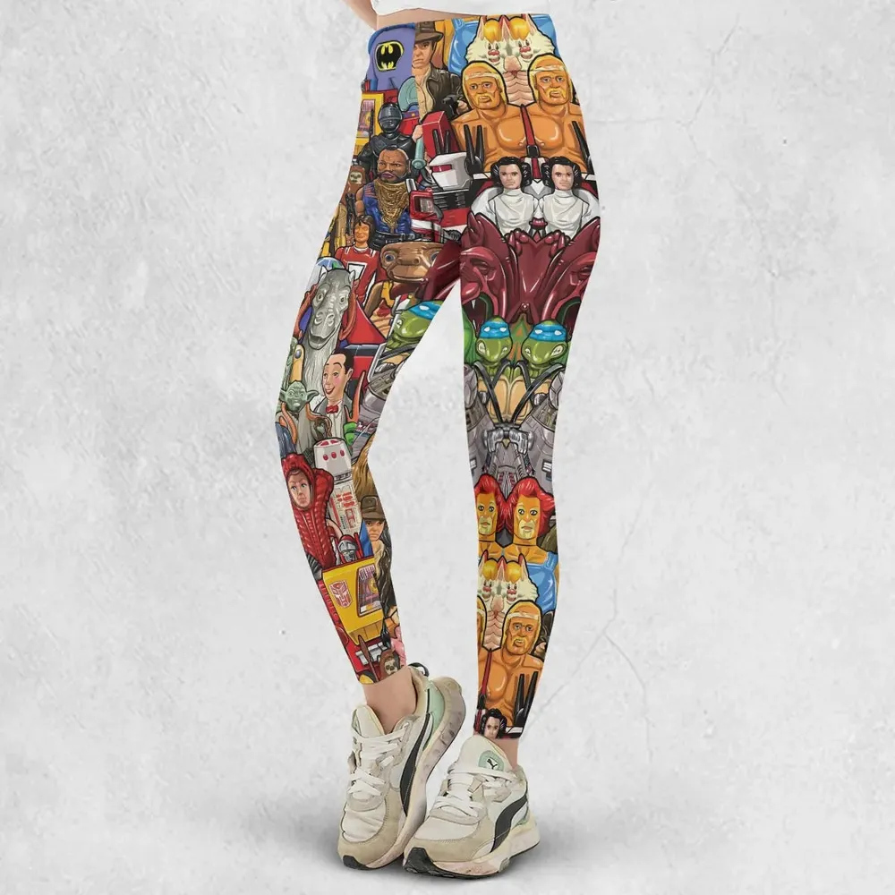 The Best Obscure 80s Toy Lines Legging - 2