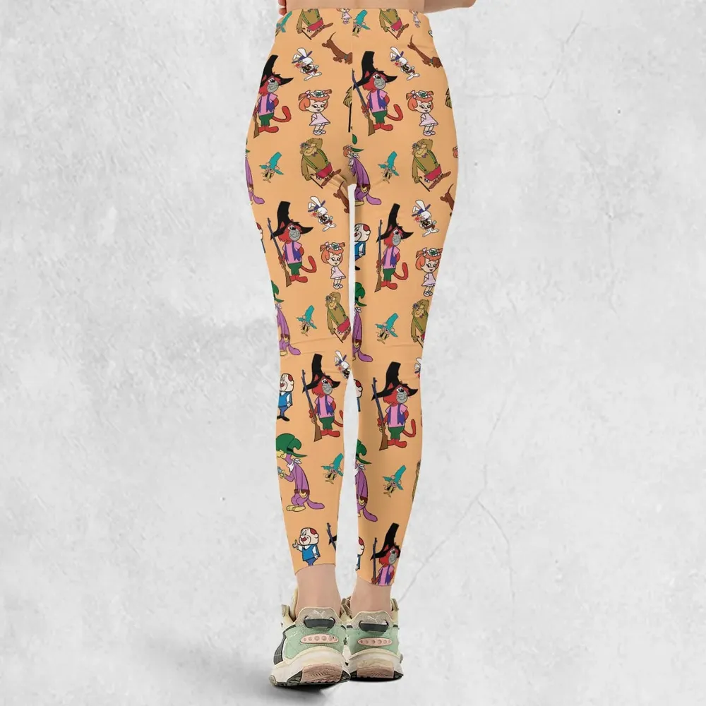 The Magilla Gorilla Show Characters Legging - 3