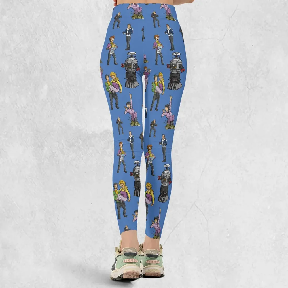 Lost In Space Characters Legging - 3