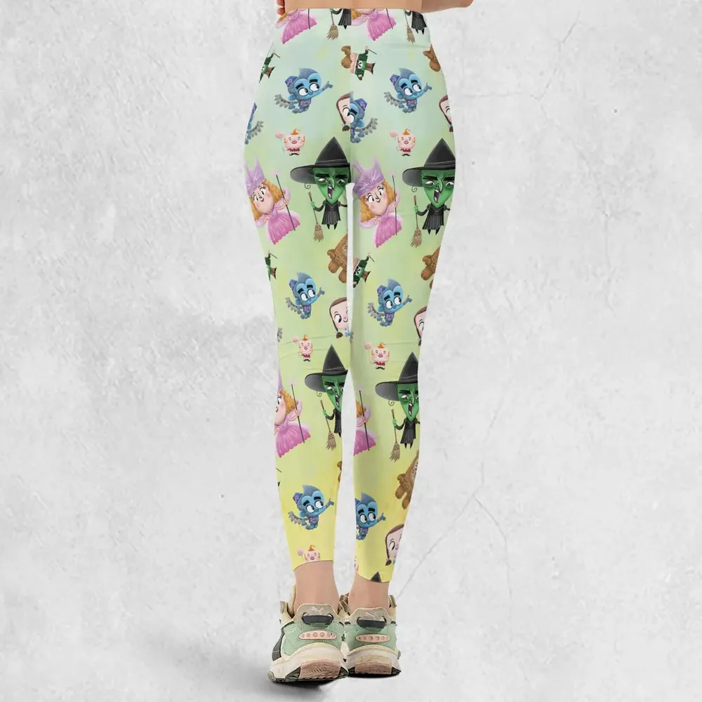 Glinda and Elphaba Meet and Greet Legging - 3
