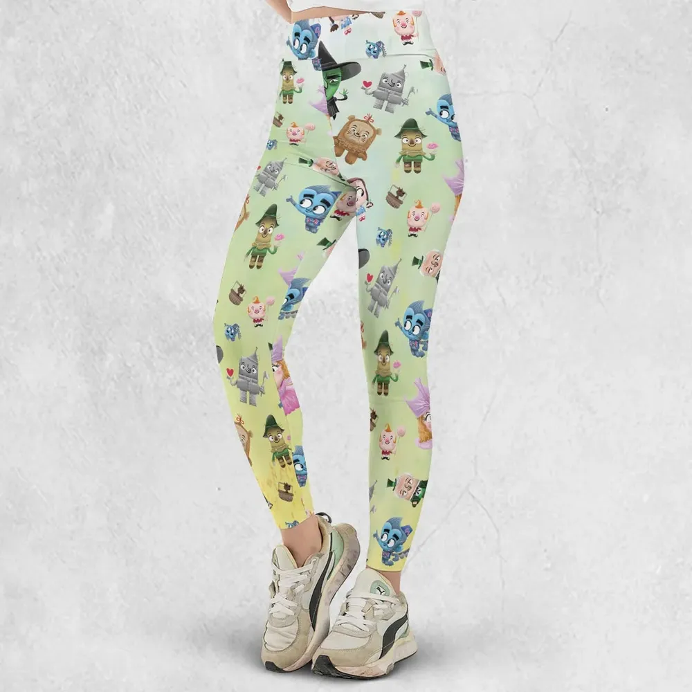 Glinda and Elphaba Meet and Greet Legging - 2