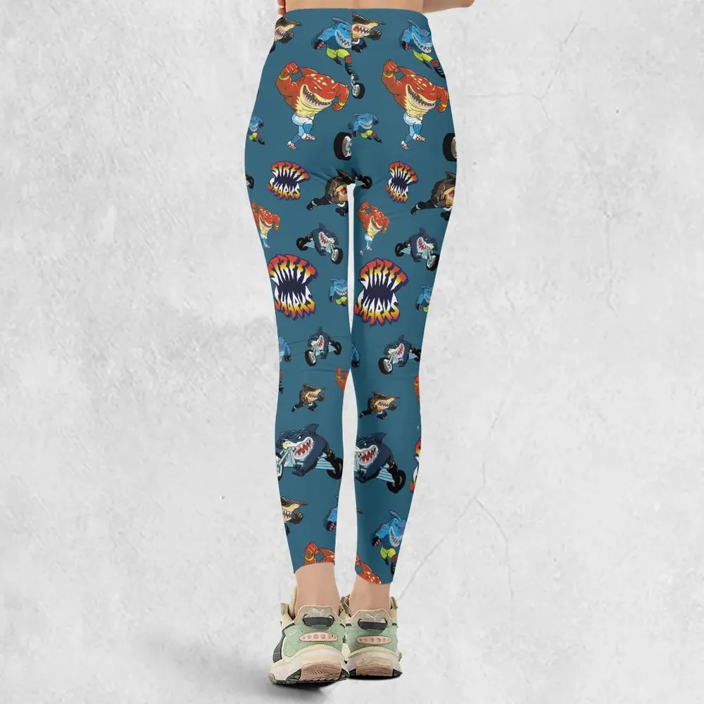Ripster Slash Street Sharks Legging - 3