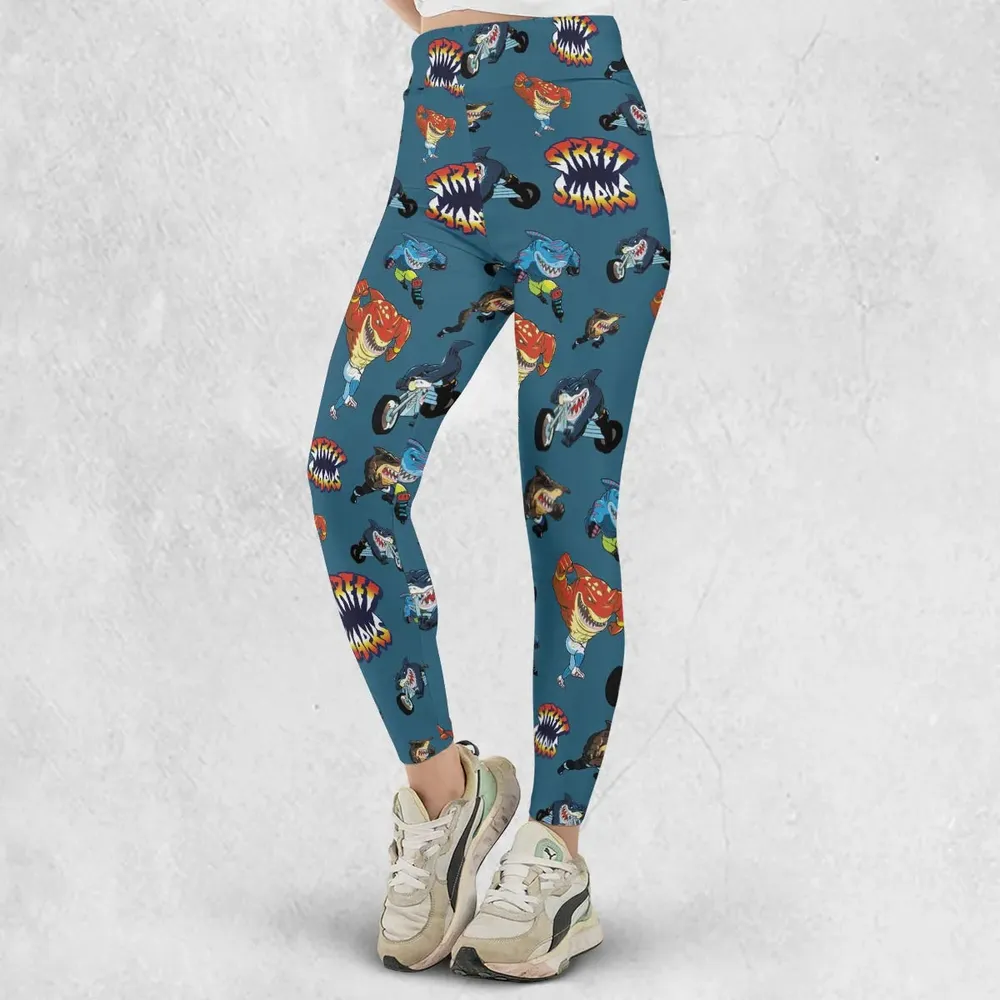 Ripster Slash Street Sharks Legging - 2