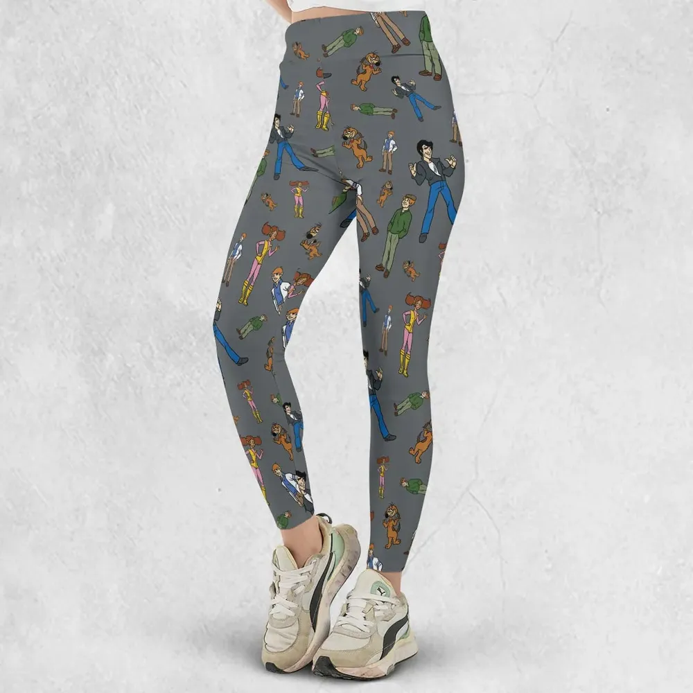 Nostalgic Gang The Fonz and the Happy Days Gang Legging - 2
