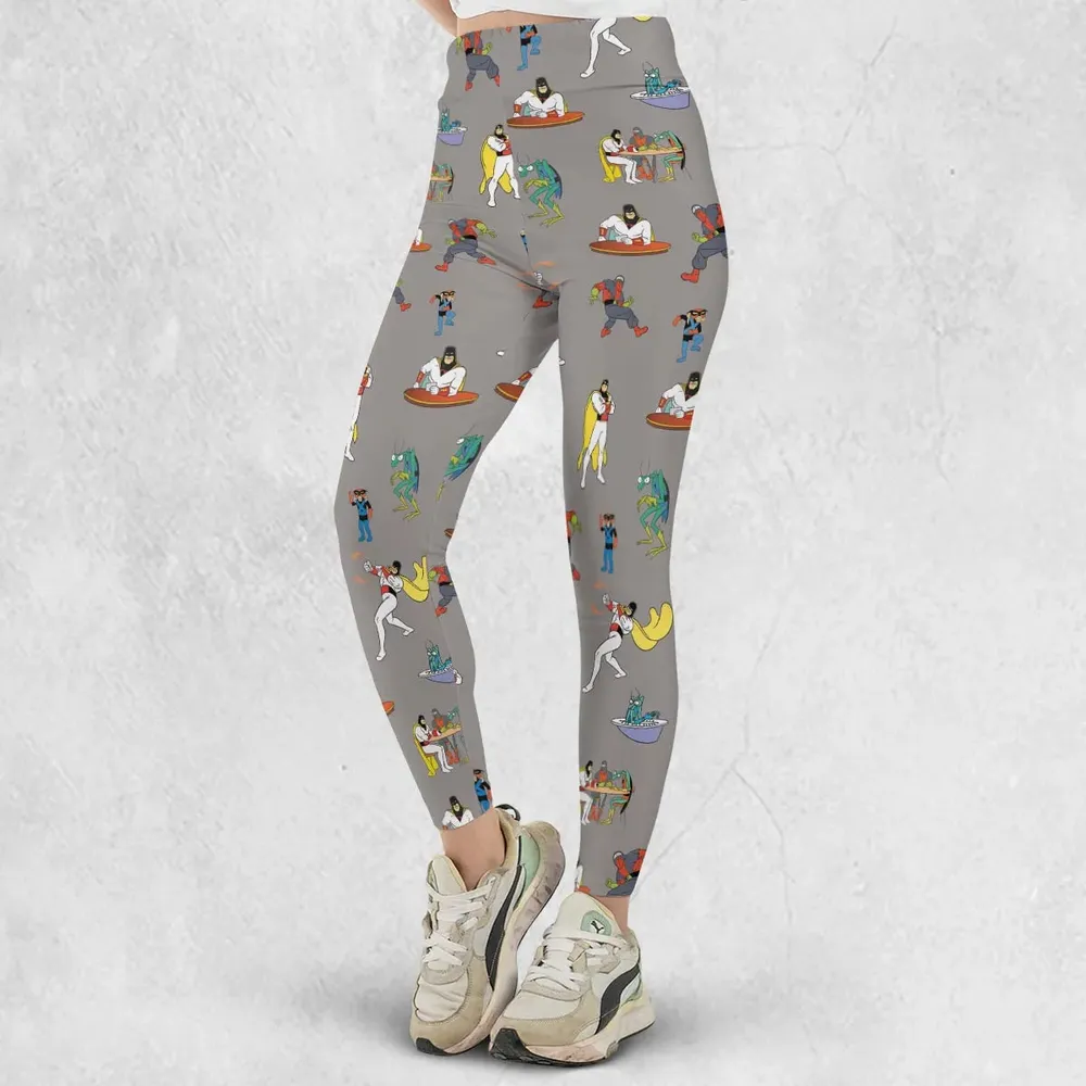 Space Ghost Coast to Coast Characters Legging - 2