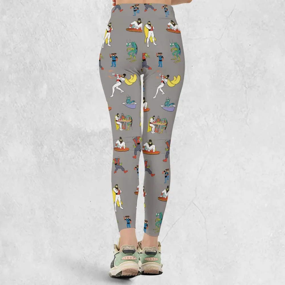 Space Ghost Coast to Coast Characters Legging - 3