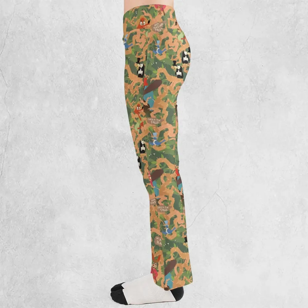 Flowing Down Splash Mountain Flare Leggings - 3