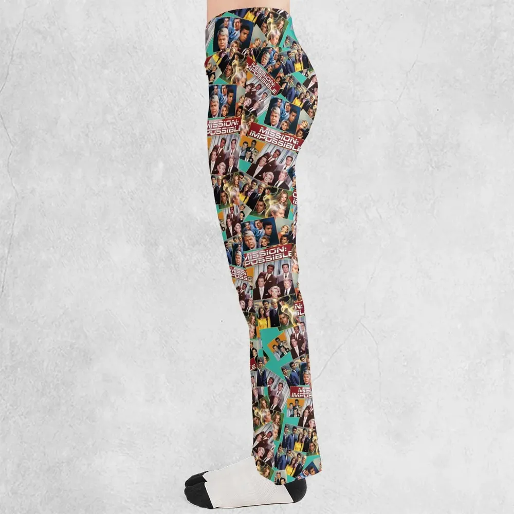 Spy Life Mission Impossible Flare Leggings - 3