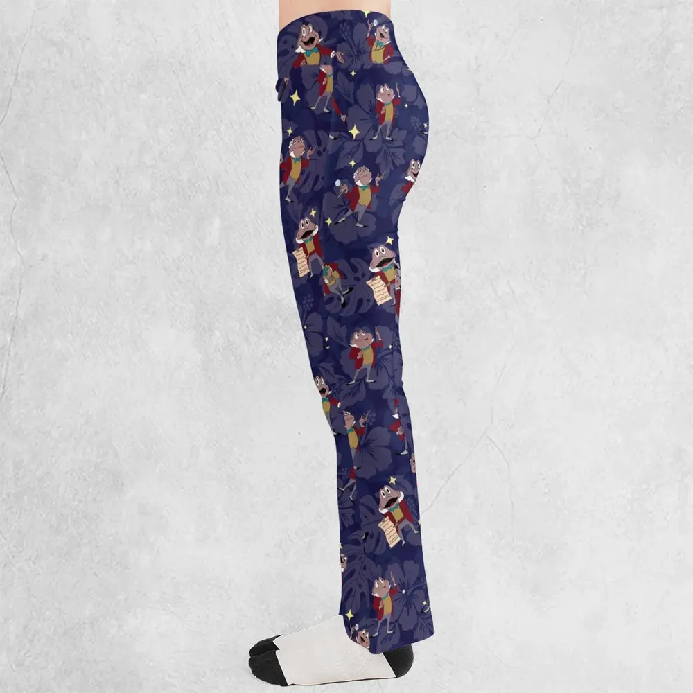 Best Taxi Service Mr Toad Wild Ride Flare Leggings - 3