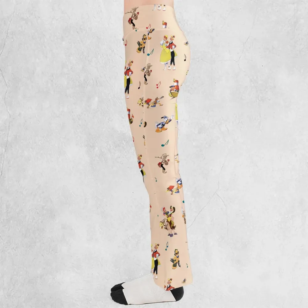 Disney Classics Melody Time Flare Leggings - 3