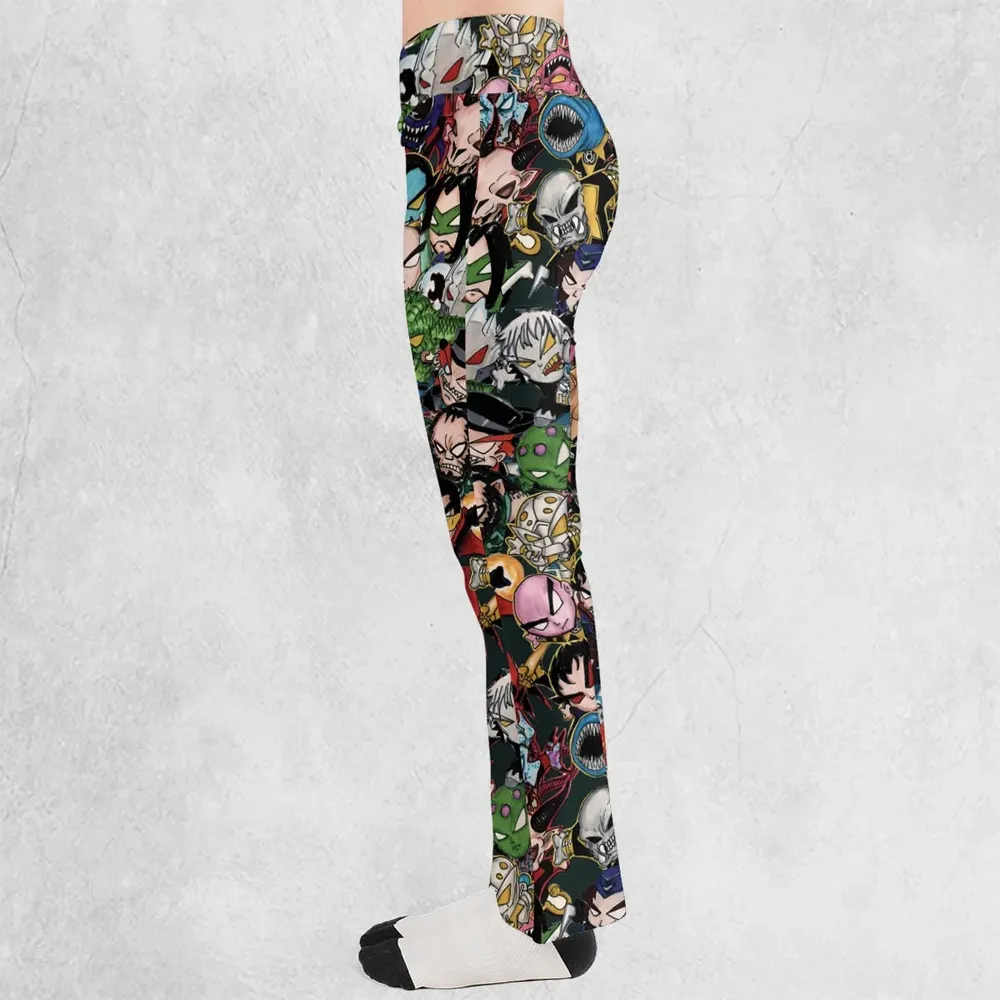 DC Villains Chibi Flare Leggings - 3