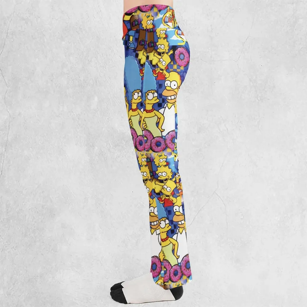 Springfield Swag The Simpsons Flare Leggings - 3