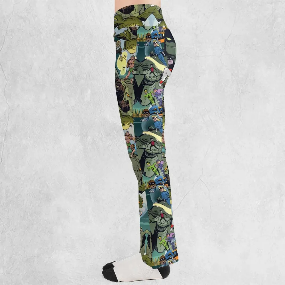 Future Quest Assemble Flare Leggings - 3