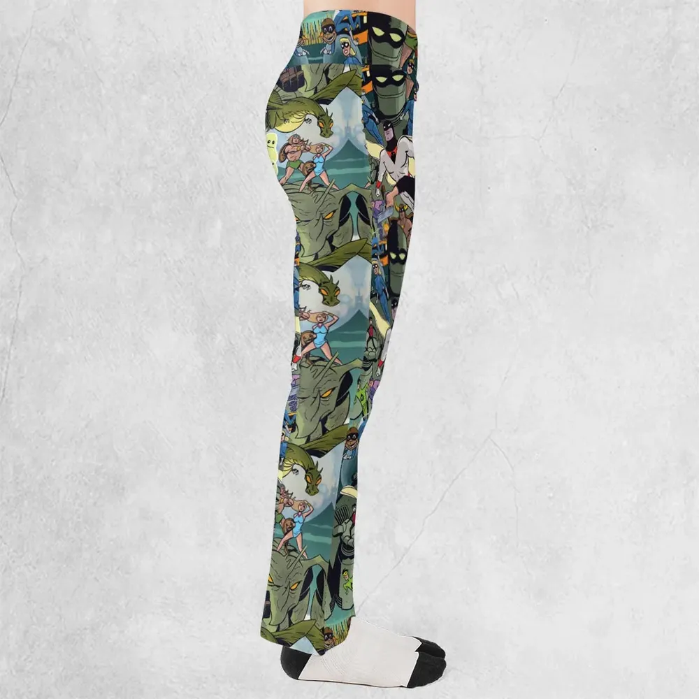 Future Quest Assemble Flare Leggings - 2