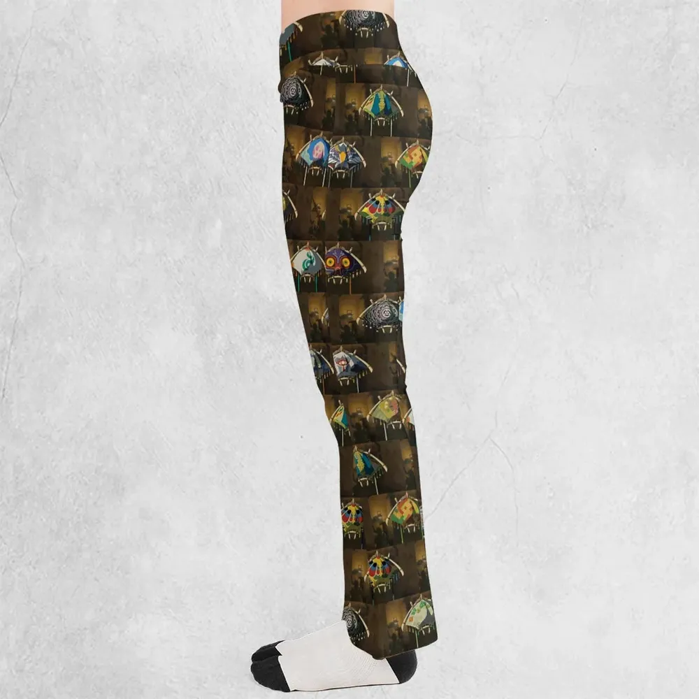 Zelda Paraglider Flare Leggings - 3