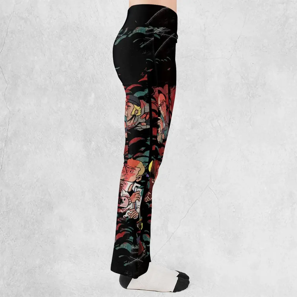 The Chaotic World The Venture Bros Flare Leggings - 2