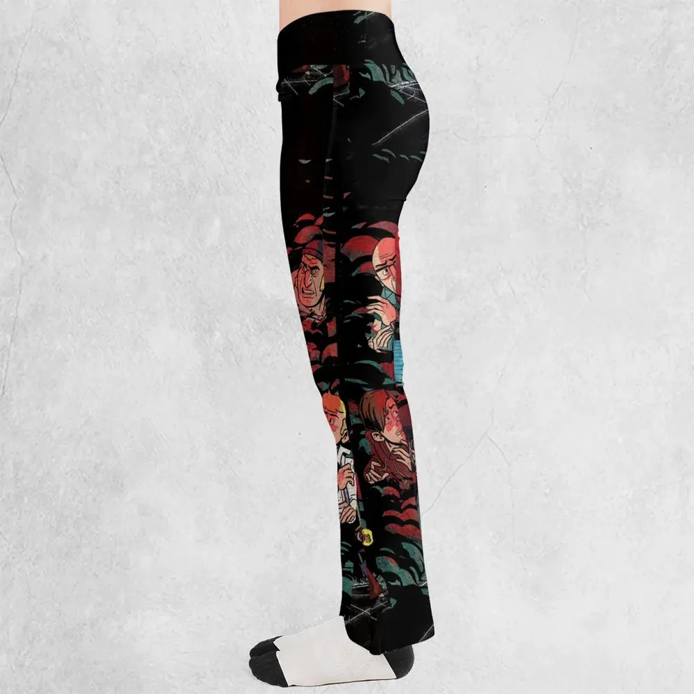 The Chaotic World The Venture Bros Flare Leggings - 3