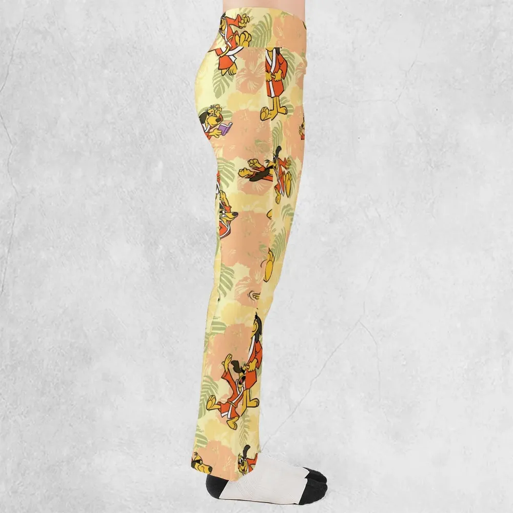 Kung Fu Dog Hong Kong Phooey Flare Leggings - 2