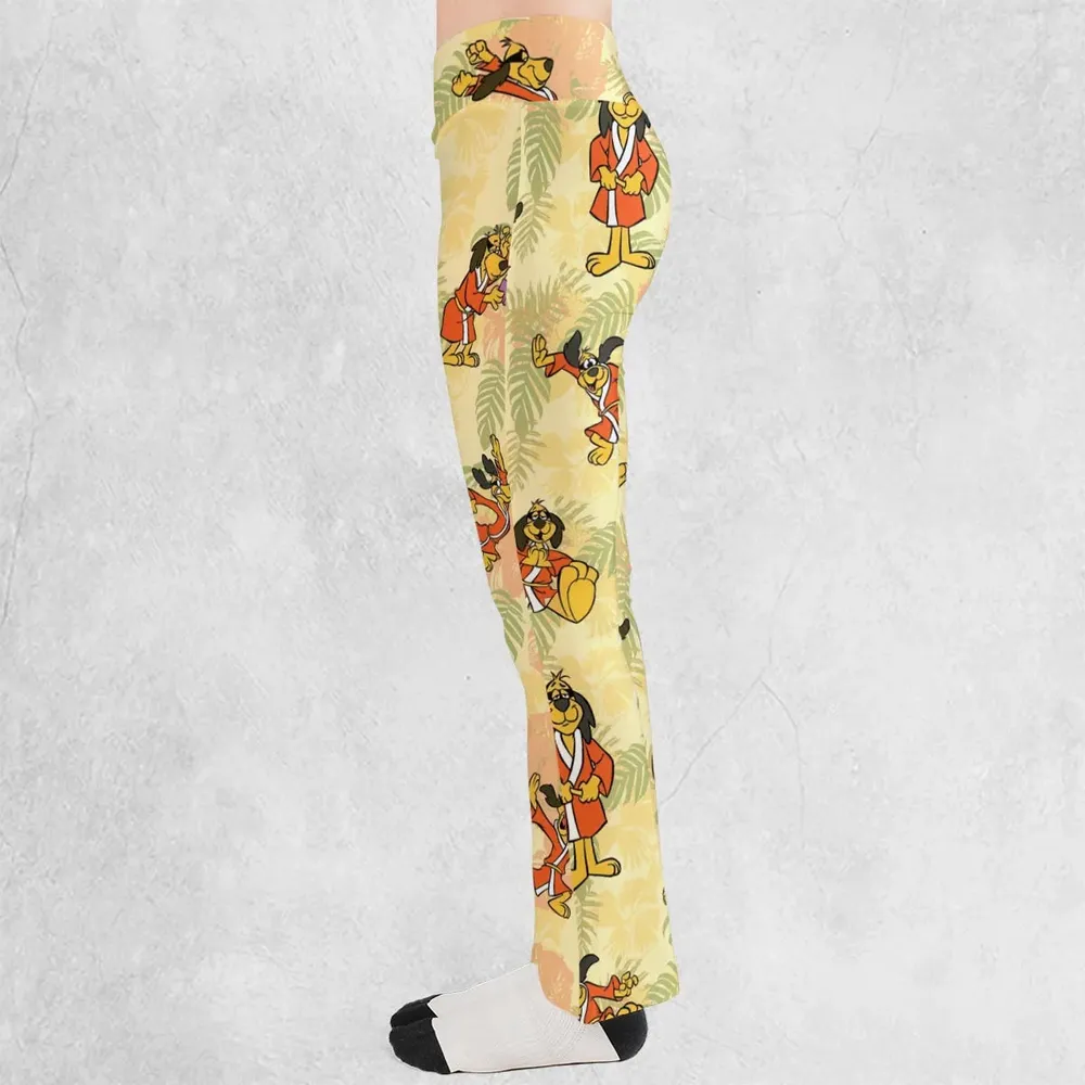 Kung Fu Dog Hong Kong Phooey Flare Leggings - 3