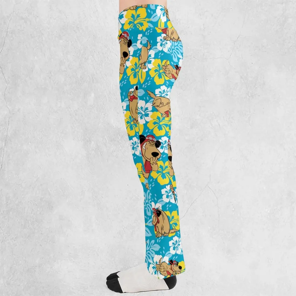 Bad Dog Muttley Wacky Races Flare Leggings - 3