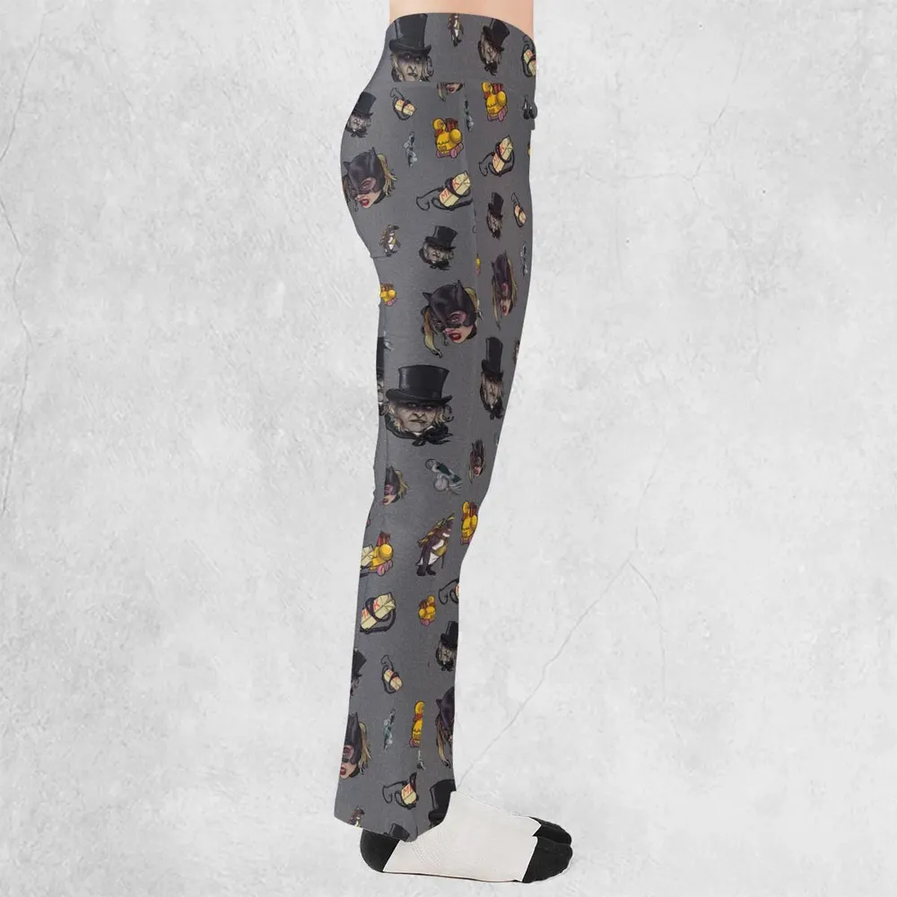 90s Returns Penguin and Catwoman Flare Leggings - 2