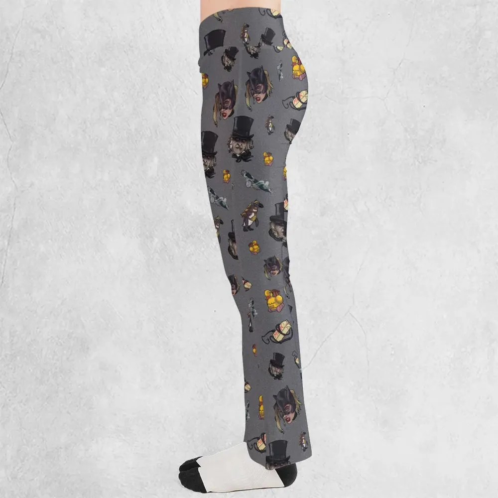 90s Returns Penguin and Catwoman Flare Leggings - 3
