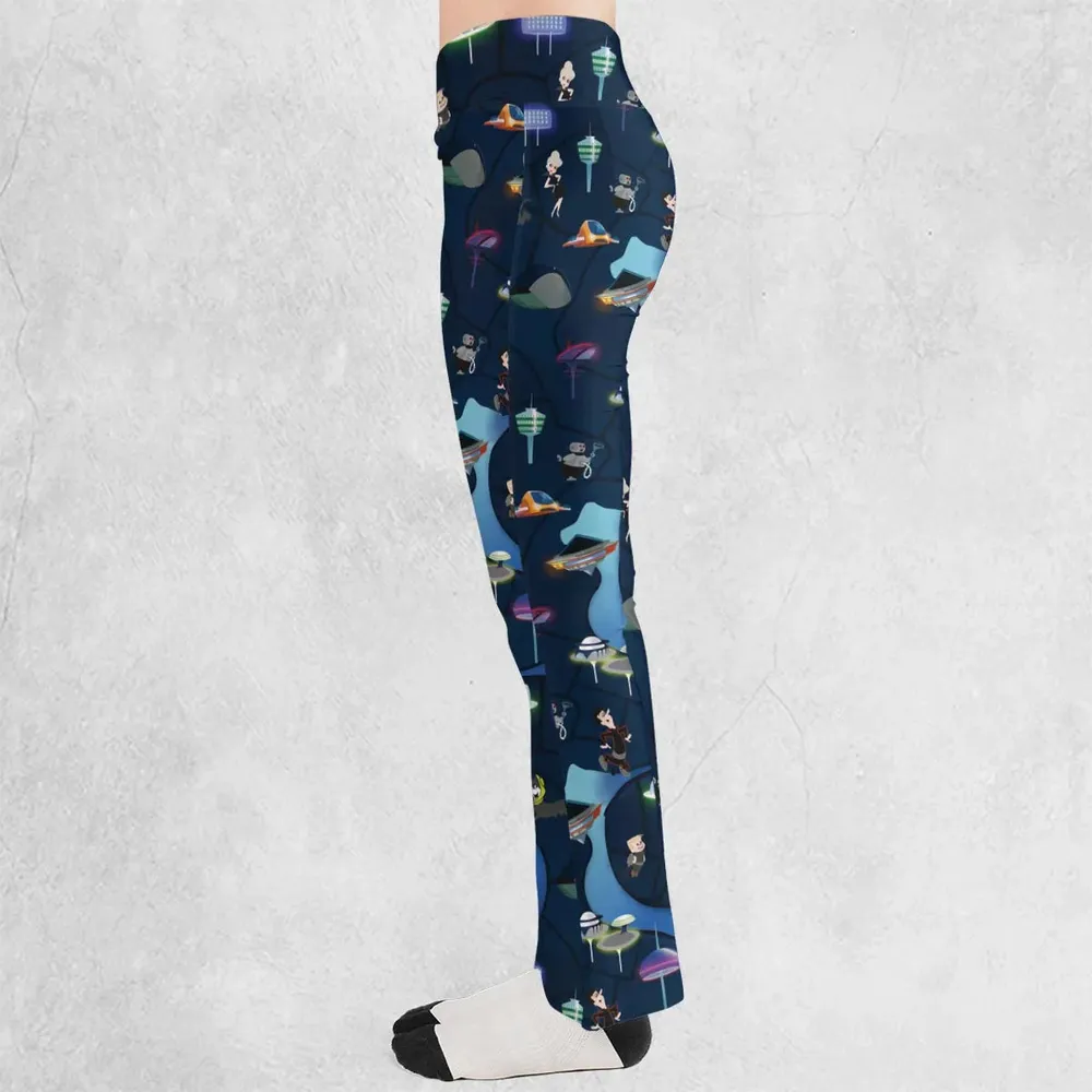 City of The Future The Jetsons Flare Leggings - 3